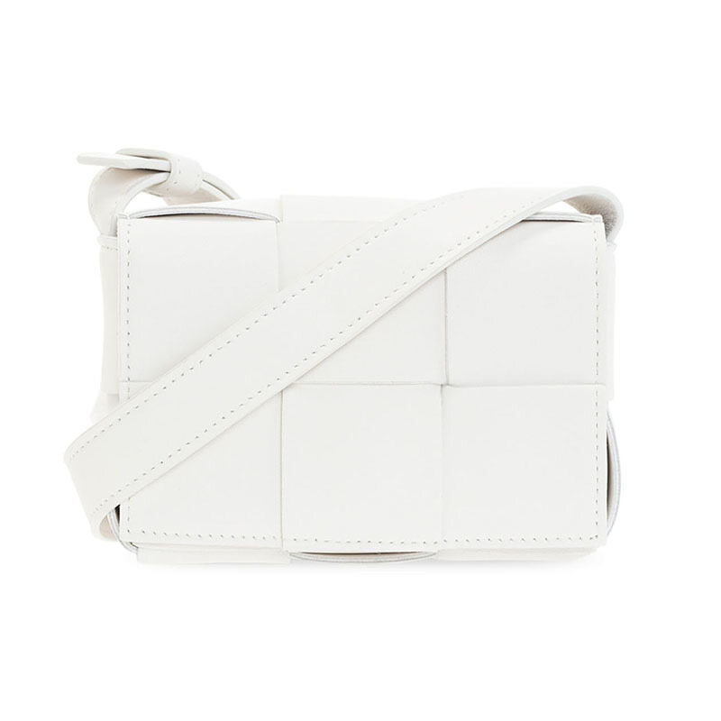 보테가베네타 카세트 미니 화이트 여성 크로스백 666688 VMAY1 9009 - Bottega Veneta