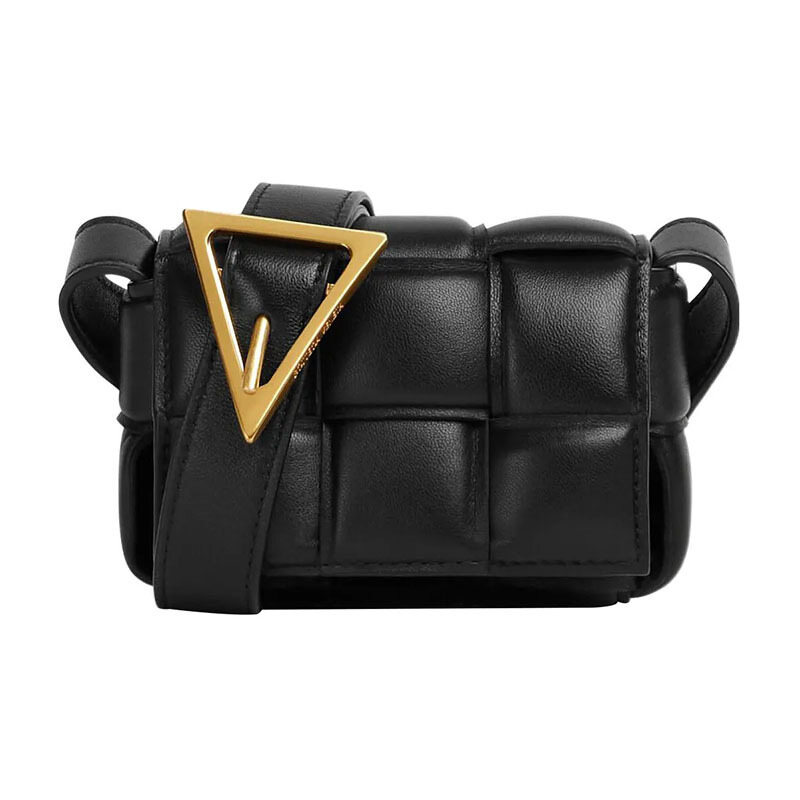 보테가베네타 패딩 카세트 미니 블랙 여성 크로스백 716648 VCQR1 8425 - Bottega Veneta