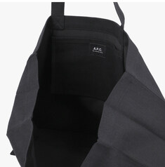 [아페쎄 APC] COZZS M61443 LZZ BLACK 공용 에코백 썸네일 2