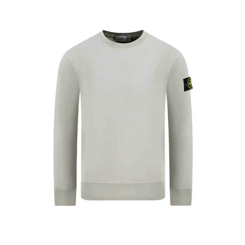 [국내배송] 스톤아일랜드 맨투맨 와플 크루넥 펄그레이 6100056 - Stone Island