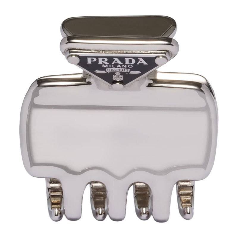 26SS 프라다 트라이앵글 로고 헤어핀 1IF087 2BA6 F0276 - Prada