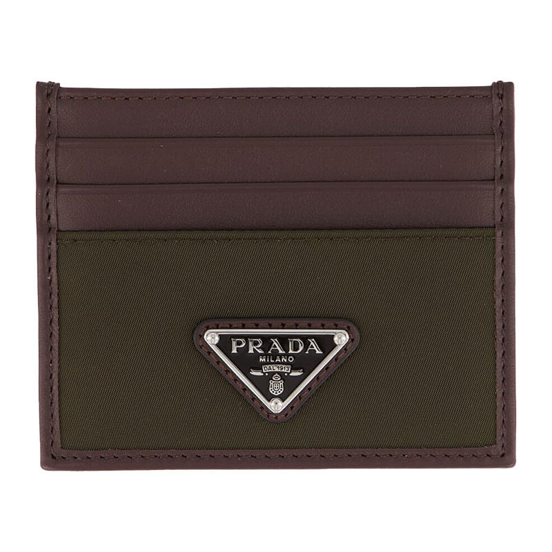 26SS 프라다 리나일론 레더 카드지갑 2MC025 2DW3 F0334 - Prada