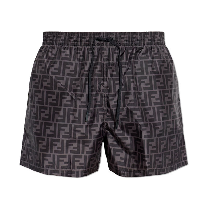 26SS 펜디 FF 테크니컬 패브릭  남성 스윔 팬츠 FXB077 A79F F0P9B - Fendi