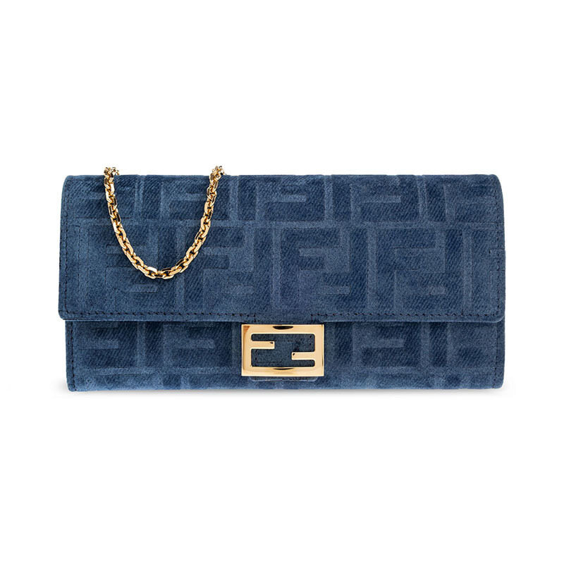 26SS 펜디 FF 데님 체인 월렛백 8M0365 AW5H F1UJW - Fendi