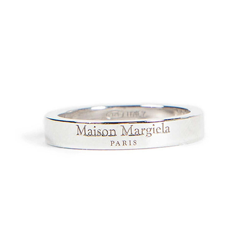 26SS 메종마르지엘라 로고 인그레이빙 4mm 반지 SM1UQ0123 P8865 102 - Maison Margiela