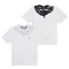 [CP컴퍼니 C.P.COMPANY] RCCMTS725A 005100W 103 남성 반팔티 썸네일 1