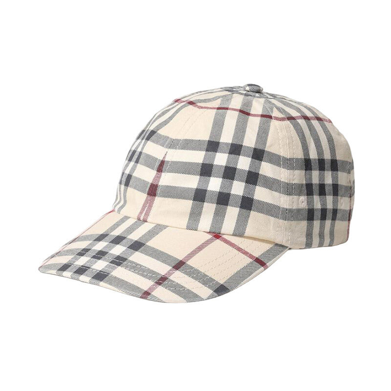 버버리 체크 남성 볼캡 8073370 - Burberry