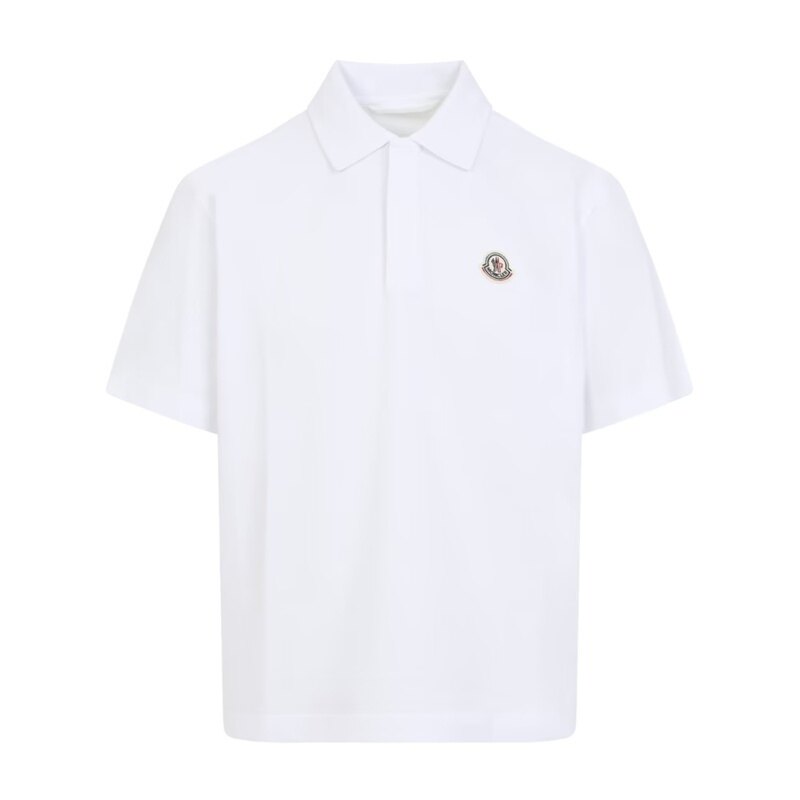 26SS 몽클레르 로고 패치 남성 폴로 셔츠 8A00024 89A16 00A - Moncler