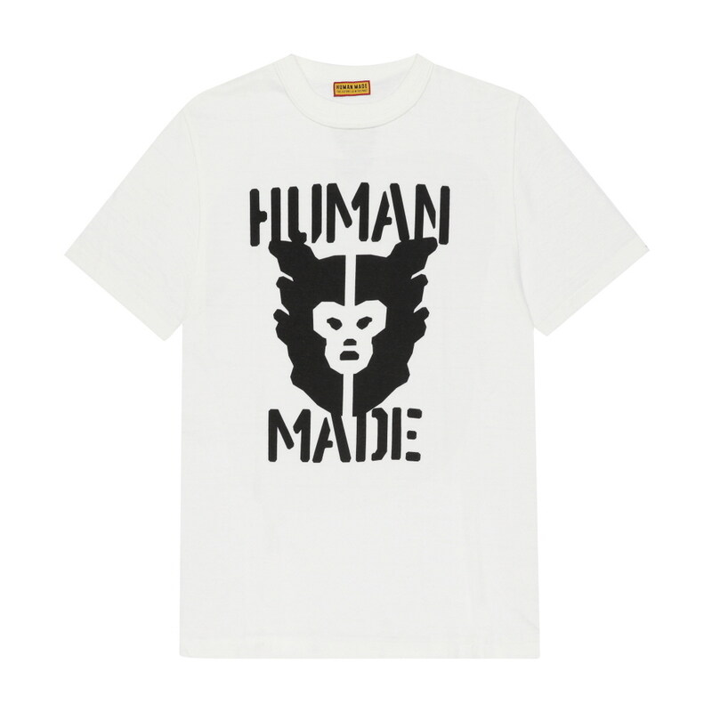 휴먼메이드 HM29TE009 WHT 그래픽 로고 공용 반팔티 - Human Made