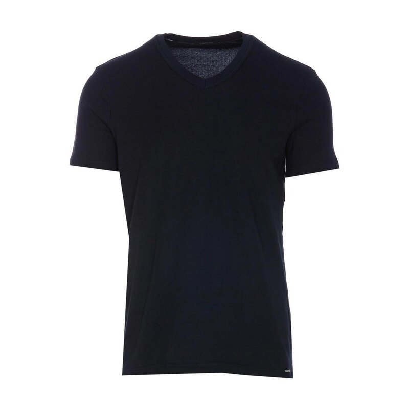 톰포드 남성 브이넥 반팔 티셔츠 T4M09 1040 412 - Tom Ford