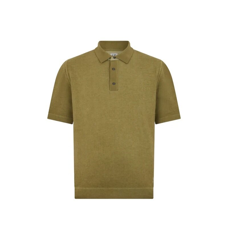 26SS 씨피컴퍼니 코튼 크레이프 남성 폴로 셔츠 20CMKN204A 110646S 644 - CP company