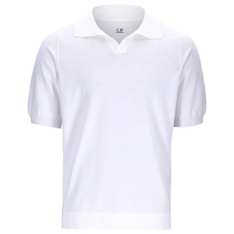 26SS 씨피컴퍼니 코튼 크레이프 남성 폴로 셔츠 20CMKN104A 006323O 103 - CP company