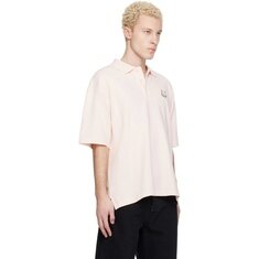 26SS 메종키츠네 볼드 폭스 헤드 남성 폴로 셔츠 PM00211KP0001 0448 썸네일 2