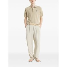 26SS 메종키츠네 그레이 폭스 헤드 남성 폴로 셔츠 PM00210KP0001 0450 썸네일 2