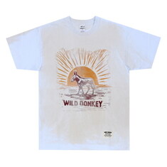 와일드동키 TS-RISING DONKEY T-SHIRT LIGHT BLUE 라이징 동키 공용 반팔티 썸네일 3