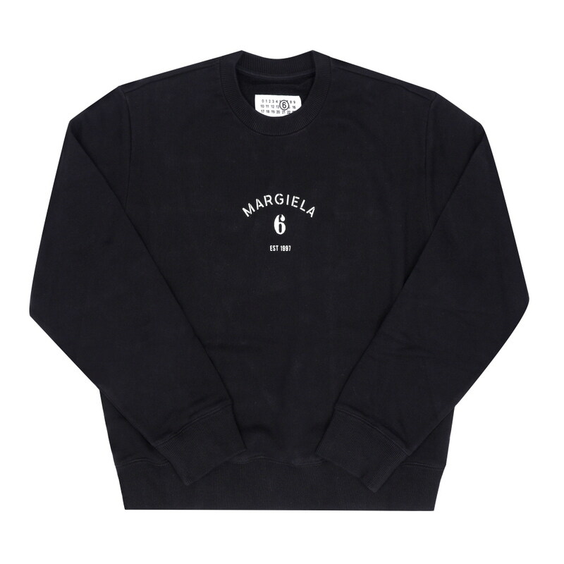 메종마르지엘라 S62GU0145 M25014 900 MM6 넘버링 로고 여성 맨투맨 - Maison Margiela