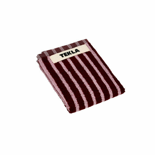테클라 TT-RR(30x30cm) 워시클로스 테리 레드 로즈 수건 - TEKLA