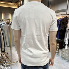 논현 더팩토리 23SS 폴로 랄프 로렌 컬러 포니 로고 커스텀 슬림핏 반팔티 하자 세일 화이트 (710740727 002) 썸네일 9