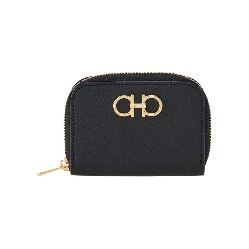 페라가모 간치니 지퍼 카드지갑 220406 758664 - Salvatore Ferragamo