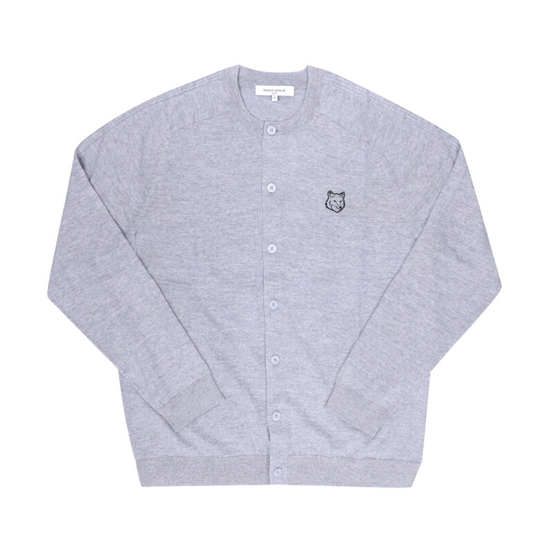 [메종키츠네 MAISONKITSUNE] QM00500KT1181 H150 남성 가디건 - Maison Kitsune