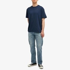26SS 휴먼메이드 남성 반팔 티셔츠 3팩 HM00CS001 NAVY 썸네일 2