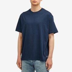 26SS 휴먼메이드 남성 반팔 티셔츠 3팩 HM00CS001 NAVY 썸네일 1