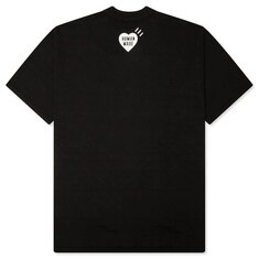 26SS 휴먼메이드 덕 그래픽 남성 반팔 티셔츠 HM31TE022 BLACK 썸네일 1