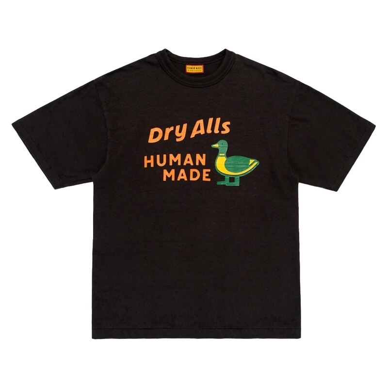 26SS 휴먼메이드 그래픽 남성 반팔 티셔츠 HM31TE006 BLACK - Human Made