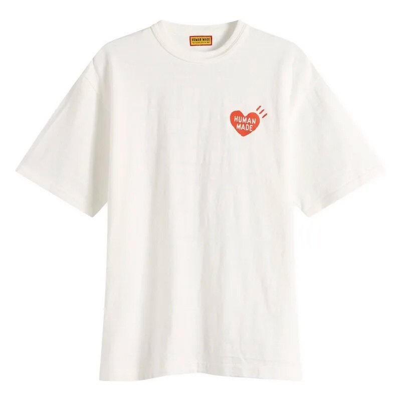 26SS 휴먼메이드 덕 그래픽 남성 반팔 티셔츠 HM31TE017 WHITE - Human Made