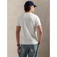 폴로랄프로렌 로고 프린트 남성 반팔 티셔츠 710961130003 썸네일 4