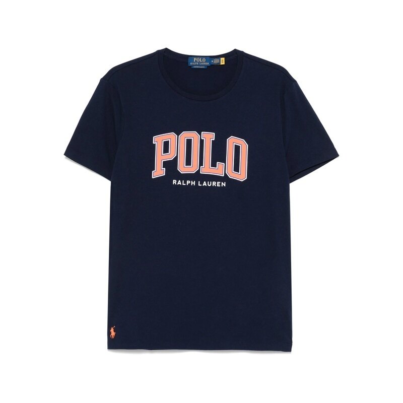 폴로랄프로렌 로고 프린트 남성 반팔 티셔츠 710961130001 - Polo Ralph Lauren