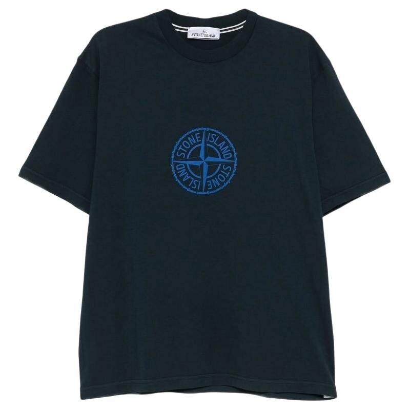 26SS 스톤아일랜드 오가닉 코튼 남성 반팔 티셔츠 L1S15 2100001 S0362 V0020 - Stone Island