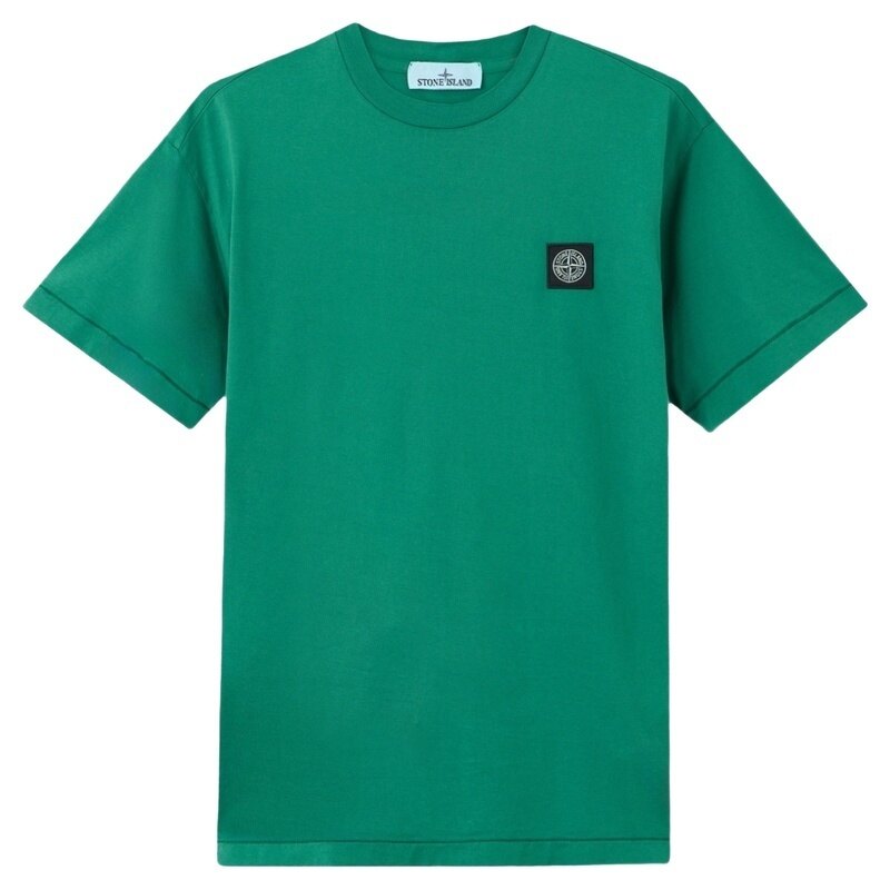 26SS 스톤아일랜드 코튼 저지 남성 반팔 티셔츠 L1S15 2100027 S0013 V005H - Stone Island