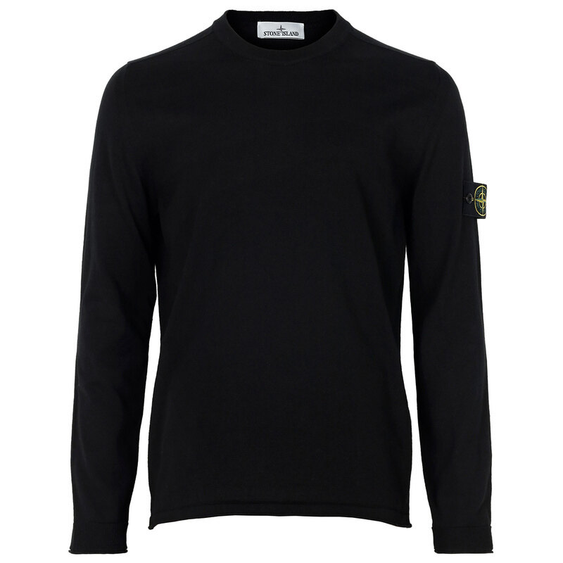 스톤아일랜드 로고 패치 니트 155100062 S00B9 V0029 - Stone Island