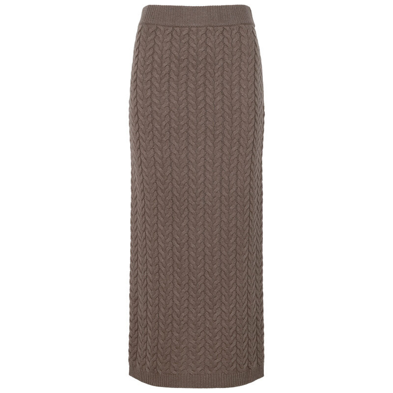막스마라 아비뇽 울 캐시미어 여성 스커트 2529306023 006 - Max Mara