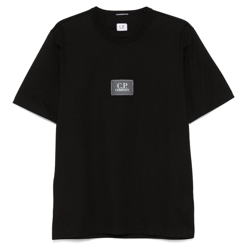 씨피컴퍼니 스몰 로고 남성 반팔 티셔츠 18CMTS108A 110301W 999 - CP company