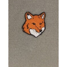 메종키츠네 폭스 헤드 남성 가디건 PM00501KT1181 P131 썸네일 3