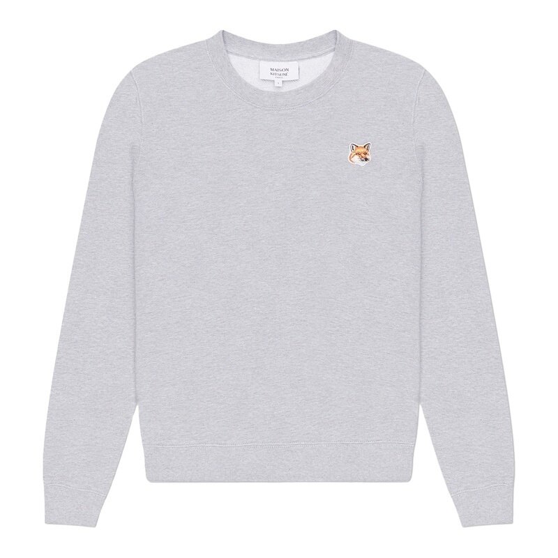 메종키츠네 폭스 헤드 여성 맨투맨 LW00302KM0001 H120 - Maison Kitsune