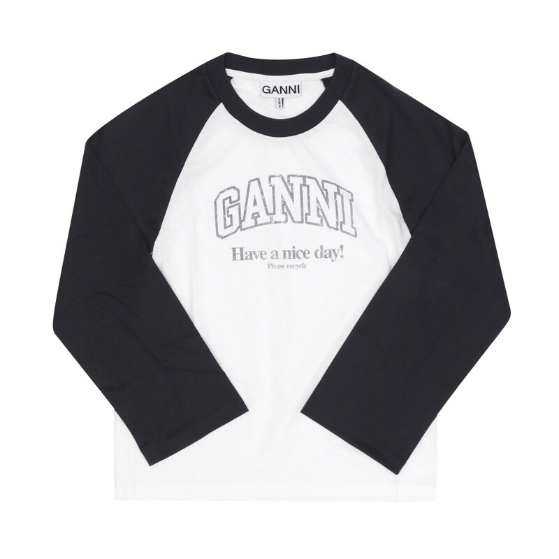[가니 GANNI] A1050058 151 여성 긴팔티 - Ganni