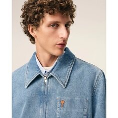 26SS 아미 남성 지퍼 데님 자켓 HJK835 DE0046 480 썸네일 4