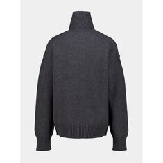 아미 빅하트 로고 공용 터틀넥 니트 UKS839 018 084 썸네일 3