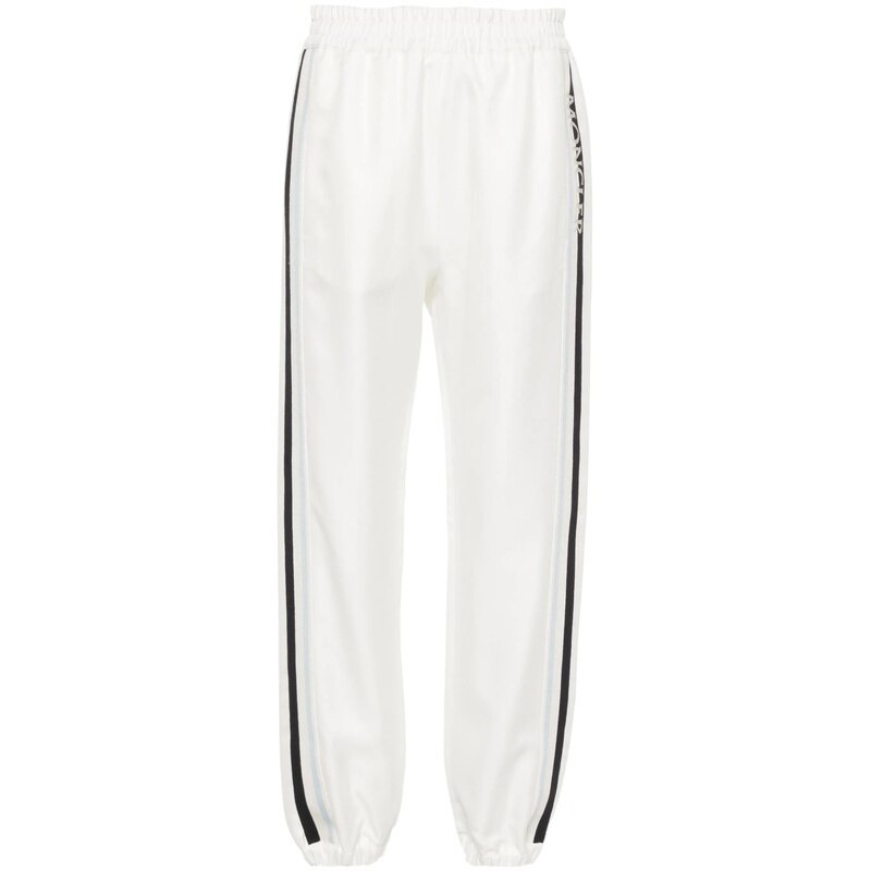 몽클레르 로고 트리밍 여성 조거 팬츠 2A00001 597DR 034 - Moncler