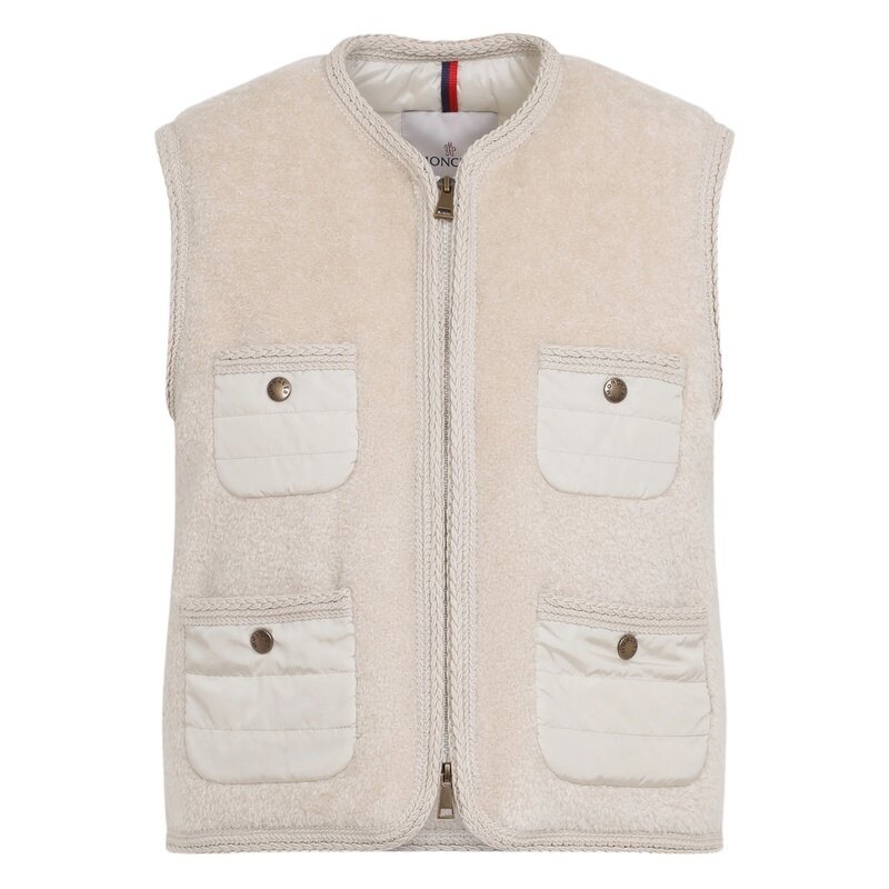 26SS 몽클레르 미모사스 여성 테디 베스트 1A000668 9AFOF 050 - Moncler