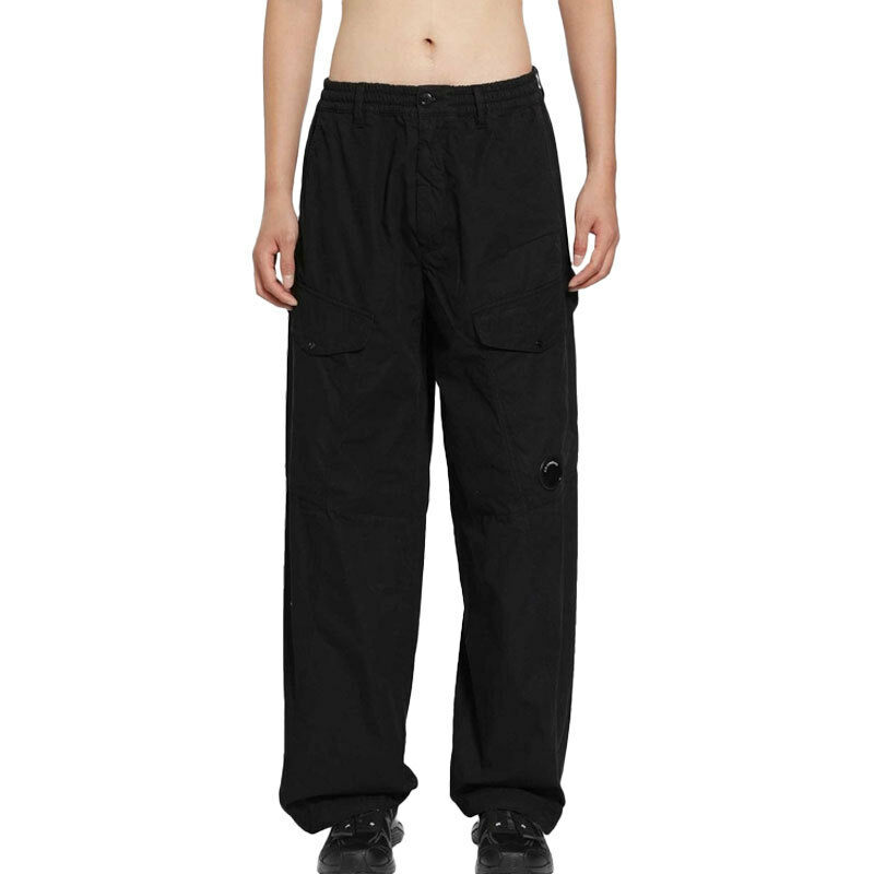 26FW C.P. 컴퍼니 마이크로 랩스 렌즈 박시 카고 팬츠 블랙 21CMPA116A 110324G 999 - CP company
