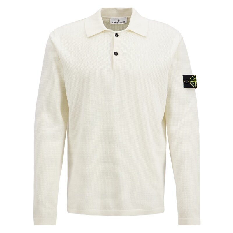 26SS 스톤아일랜드 로고 패치 남성 폴로 셔츠 L1S15 5100024 S01B2 V0093 - Stone Island
