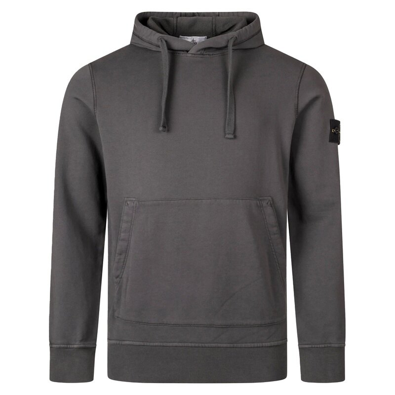 스톤아일랜드 코튼 플리스 남성 후드 티셔츠 K2S15 6100062 S0051 V0062 - Stone Island