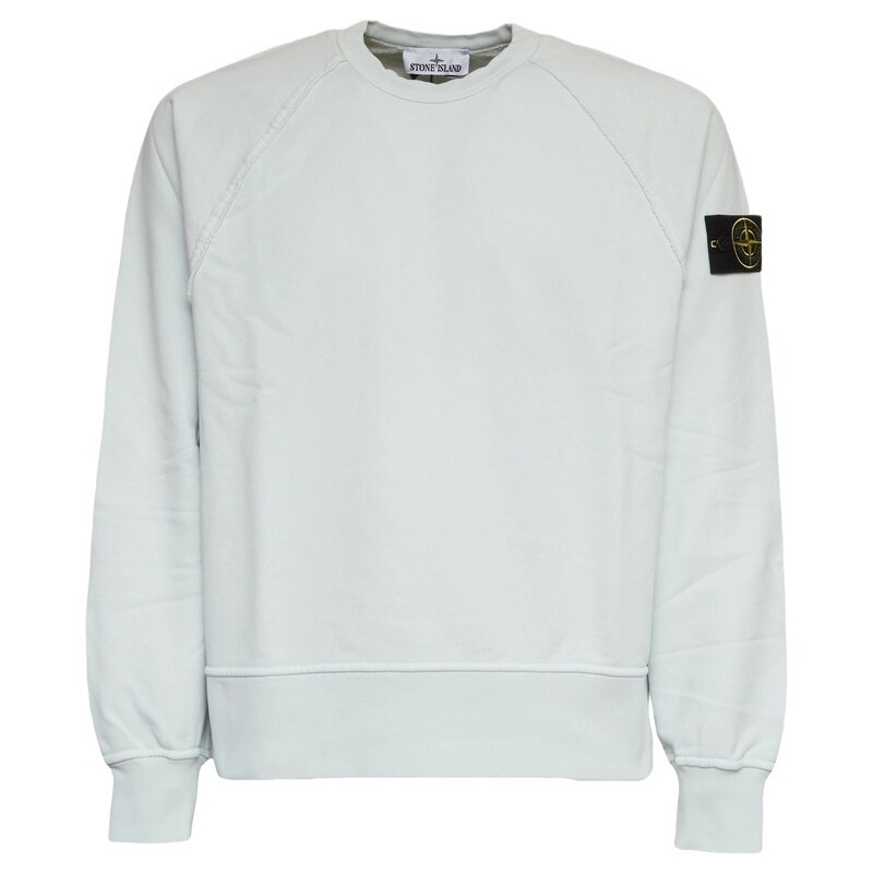 26SS 스톤아일랜드 로고 패치 남성 맨투맨 L1S15 6100041 S0051 V0041 - Stone Island
