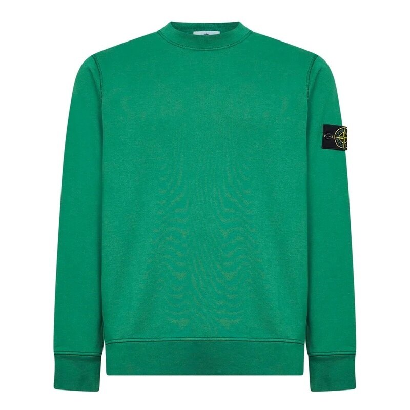 26SS 스톤아일랜드 오가닉 코튼 플리스 남성 맨투맨 L1S15 6100060 S0051 V005H - Stone Island