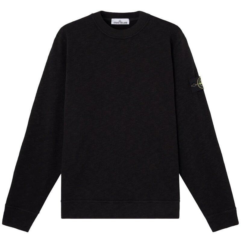 스톤아일랜드 로고 패치 남성 맨투맨 K2S15 6100053 S0238 V0029 - Stone Island