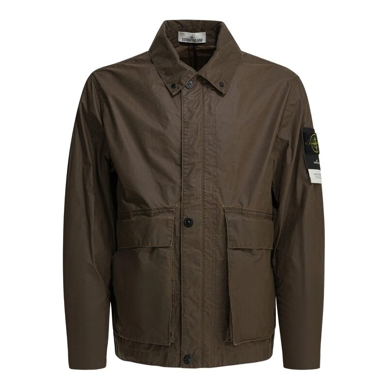26SS 스톤아일랜드 로고 패치 남성 코치 자켓 L1S15 4100054 S0290 V007C - Stone Island